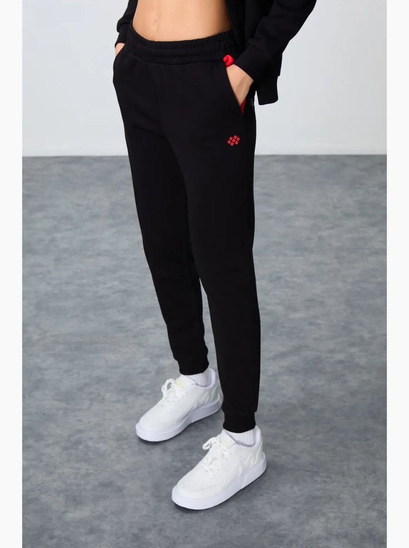 Ensemble sweat à capuche zippé et pantalon ample tommy Noir - Kiabi