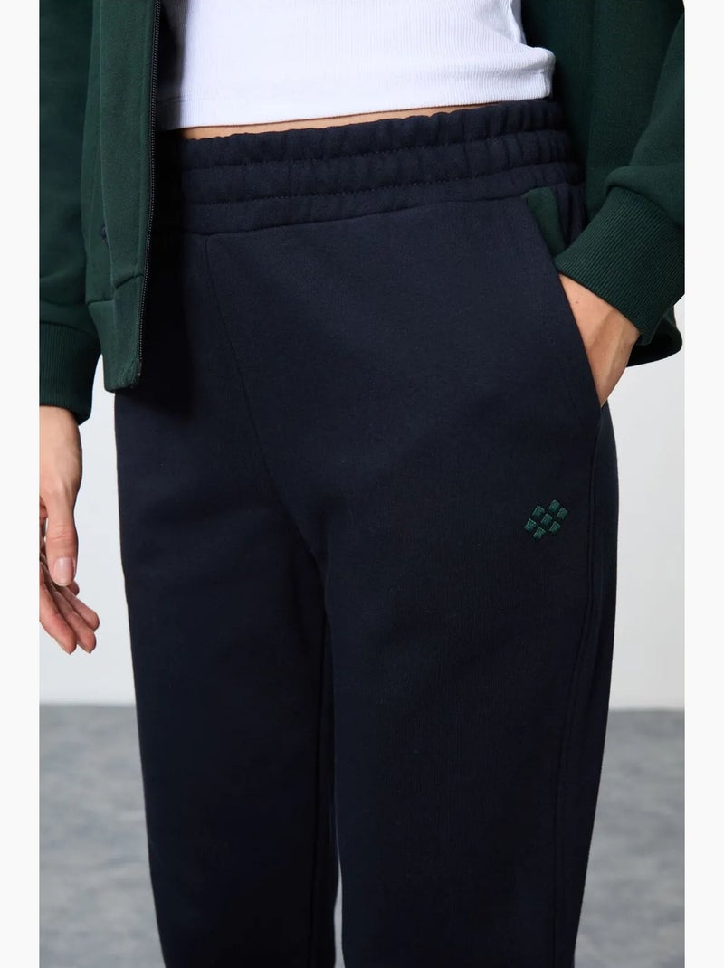 Ensemble sweat à capuche zippé et pantalon ample tommy Vert foncé - Kiabi