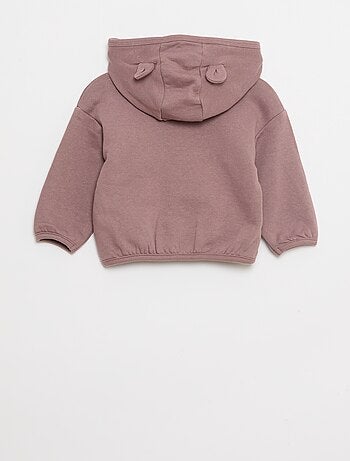 Ensemble sweat à capuche zippé + pantalon - 2 pièces