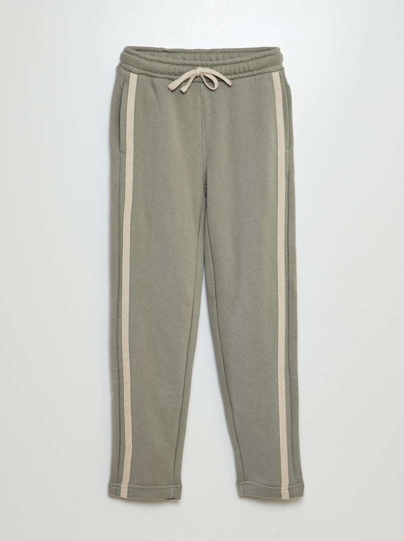 Ensemble sweat à col rond + jogging - 2 pièces Kaki - Kiabi