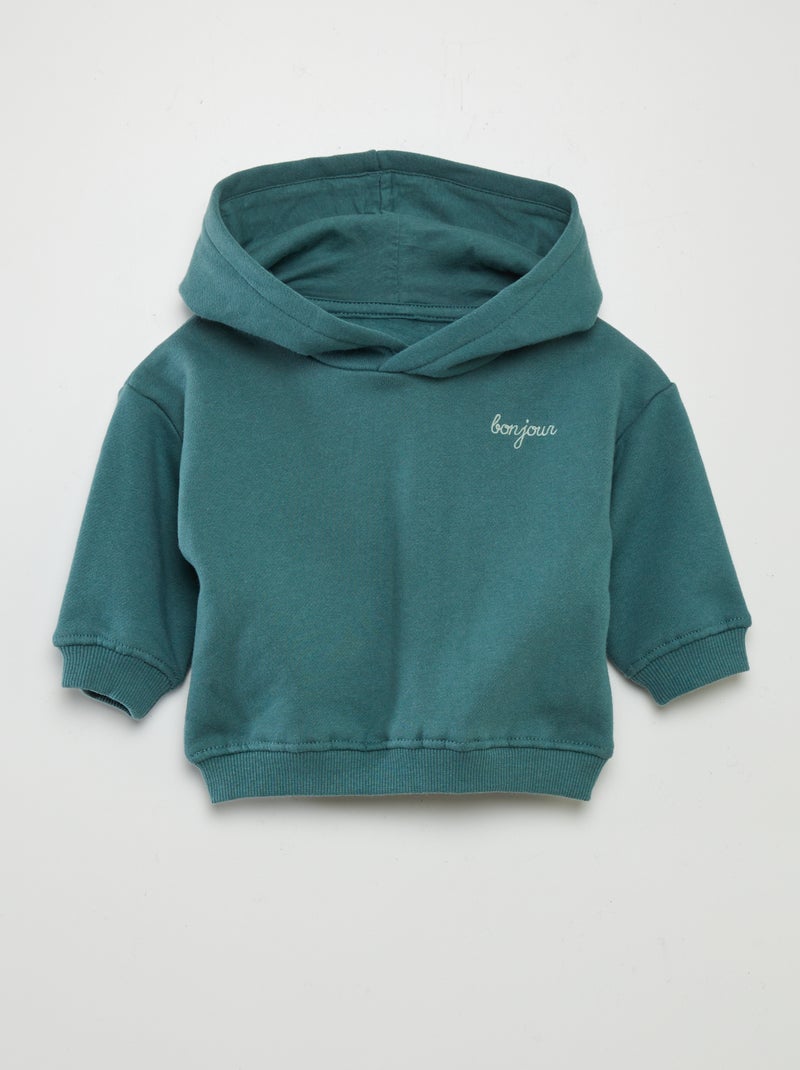 Ensemble sweat et legging côtelé - 2 pièces Vert - Kiabi