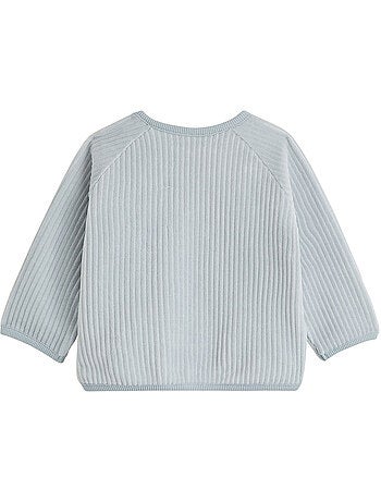 Ensemble sweat et pantalon bébé en velours voix lactée
