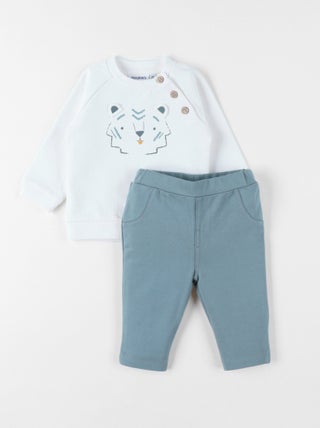 Ensemble Sweat et Pantalon, Coton Noukie's