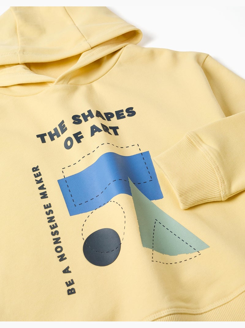 Ensemble sweat et pantalon de jogging avec imprimé Jaune - Kiabi