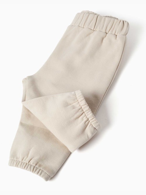 Ensemble sweat et pantalon en coton peigné - Kiabi