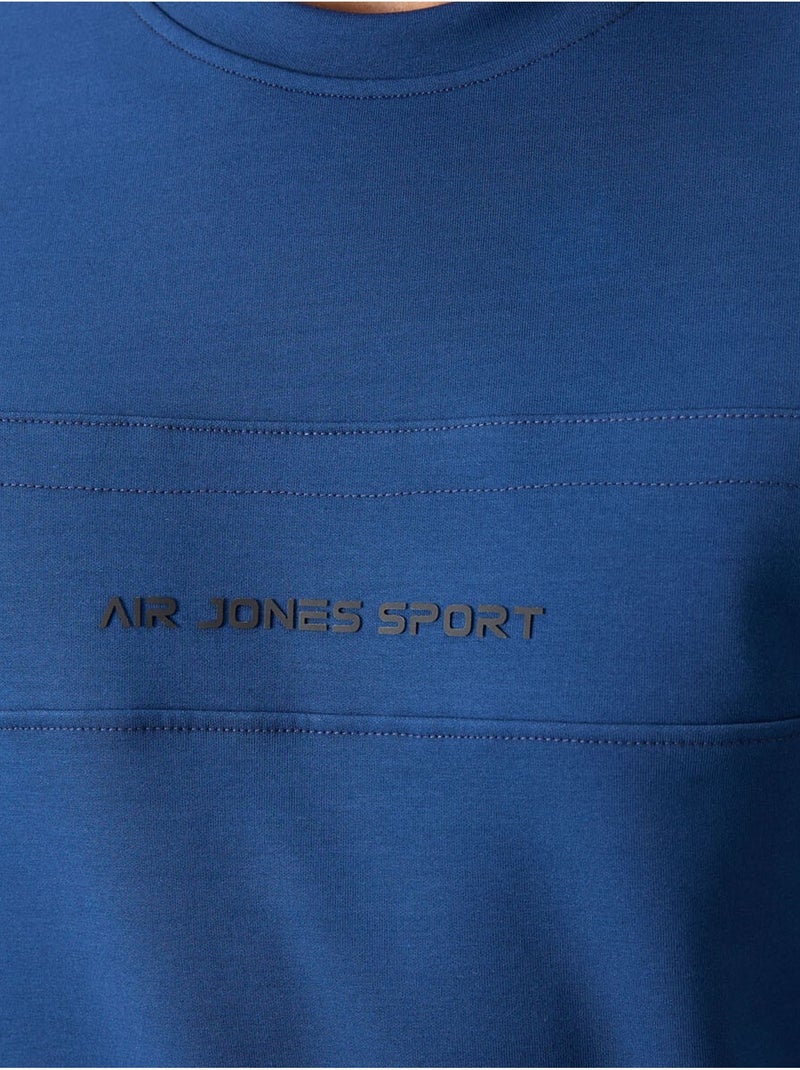 Ensemble sweat et pantalon en molleton imprimé tommy Bleu - Kiabi
