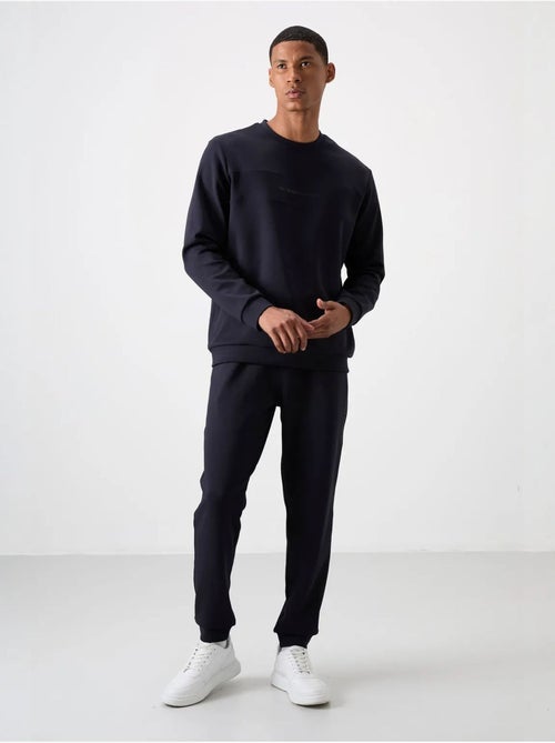 Ensemble sweat et pantalon en molleton imprimé tommy - Kiabi