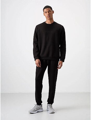 Ensemble sweat et pantalon en molleton imprimé tommy