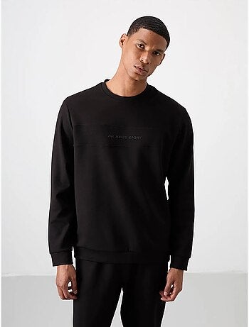 Ensemble sweat et pantalon en molleton imprimé tommy