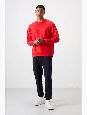 Ensemble sweat et pantalon en molleton imprimé tommy