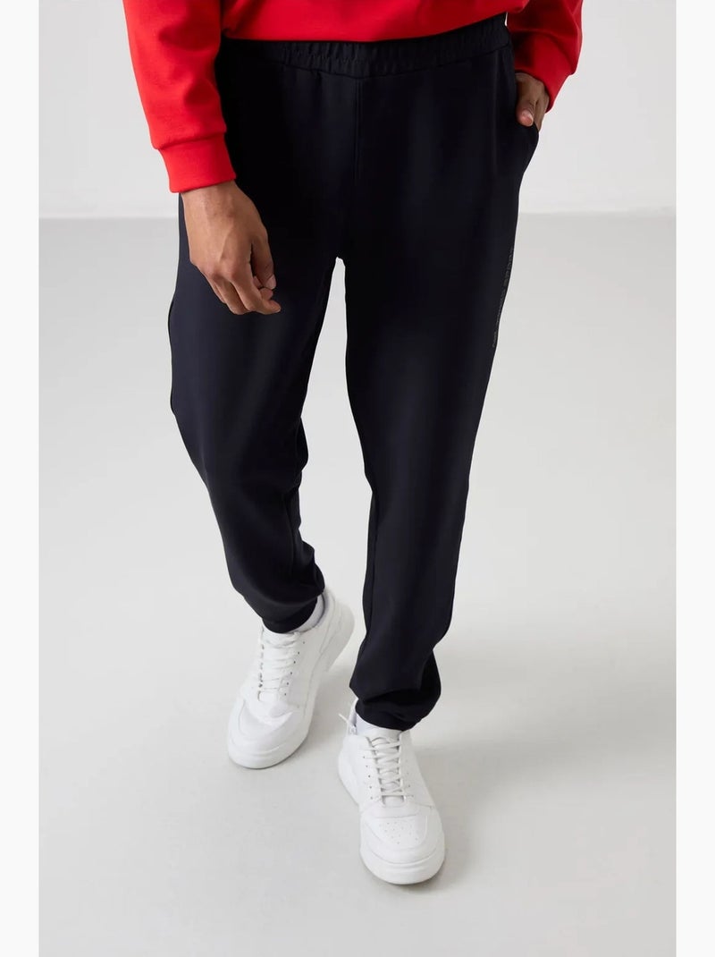 Ensemble sweat et pantalon en molleton imprimé tommy Rouge - Kiabi
