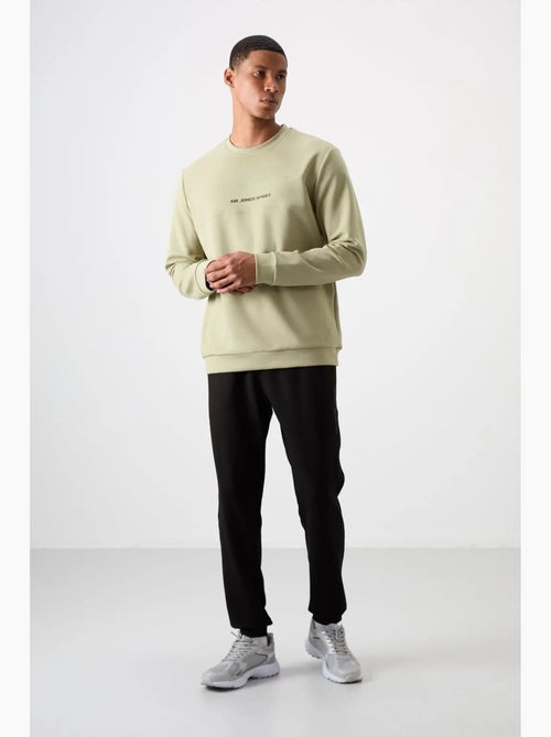 Ensemble sweat et pantalon en molleton imprimé tommy - Kiabi Ensemble sweat et pantalon en molleton imprimé tommy - Kiabi