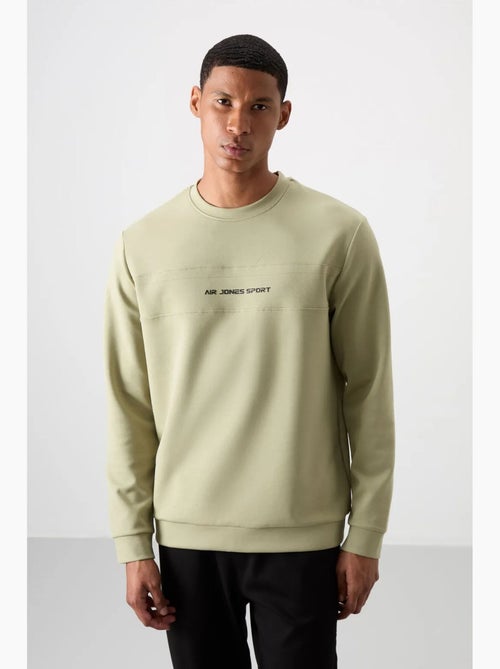 Ensemble sweat et pantalon en molleton imprimé tommy - Kiabi Ensemble sweat et pantalon en molleton imprimé tommy - Kiabi