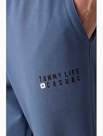 Ensemble sweat et pantalon oversize col rond tommy