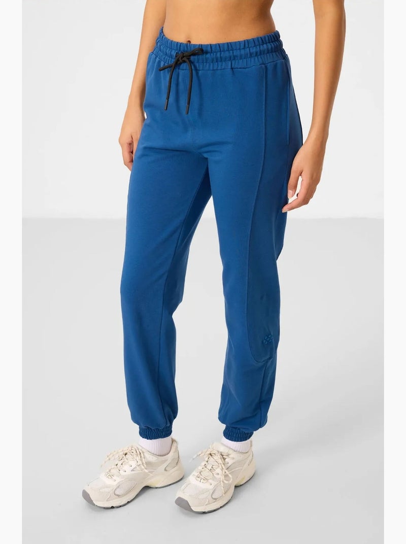 Ensemble sweat et pantalon oversize en molleton tommy Bleu - Kiabi