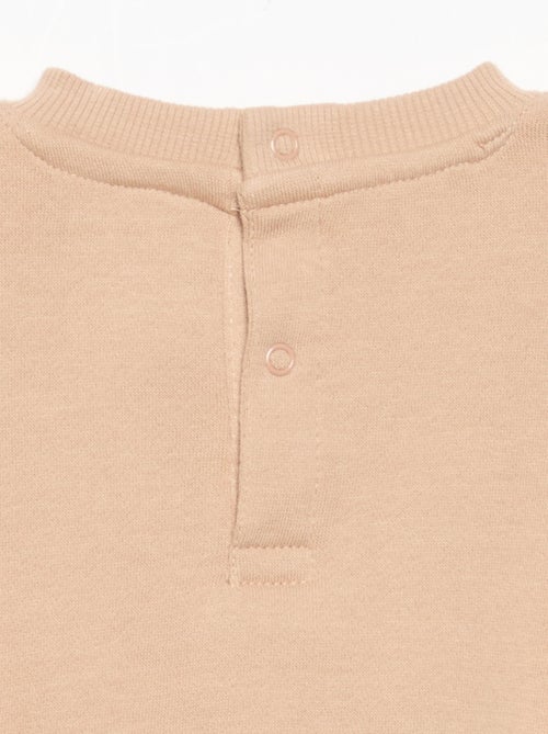 Ensemble sweat imprimé + legging - Kiabi