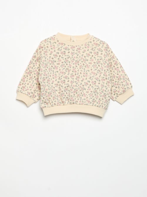 Ensemble sweat imprimé + legging - Kiabi