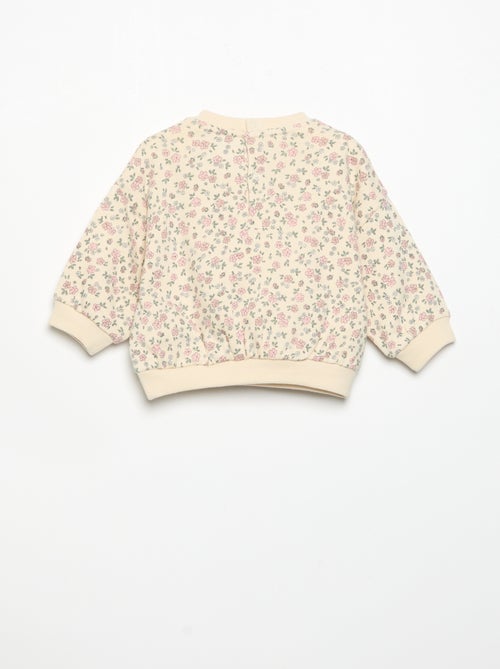 Ensemble sweat imprimé + legging - Kiabi