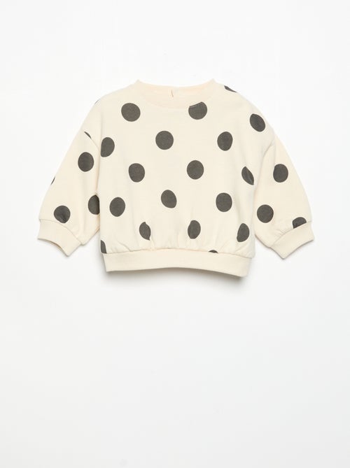 Ensemble sweat imprimé + legging - Kiabi