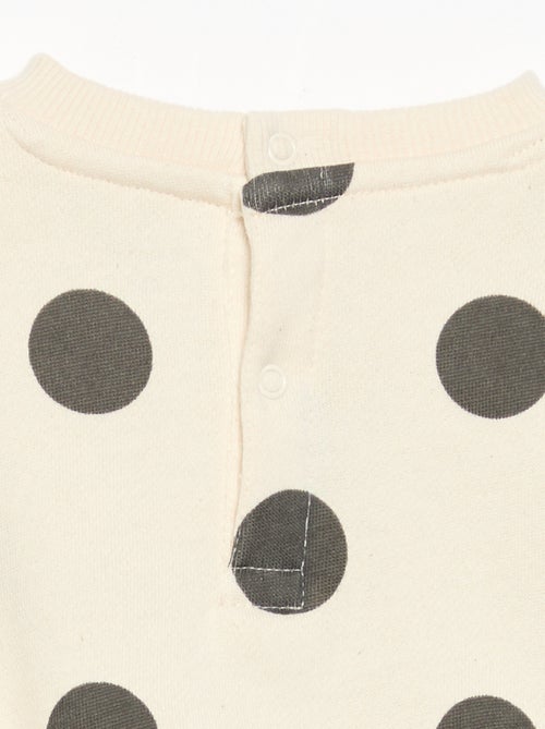 Ensemble sweat imprimé + legging - Kiabi
