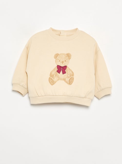 Ensemble sweat imprimé + legging - Kiabi