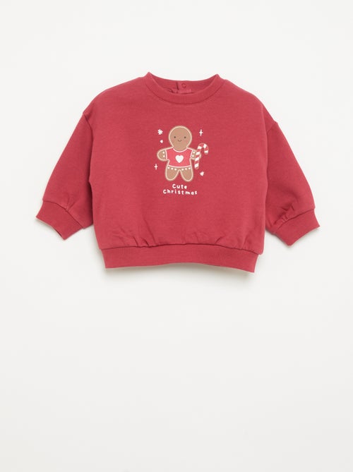 Ensemble sweat imprimé + legging - Kiabi Ensemble sweat imprimé + legging - Kiabi