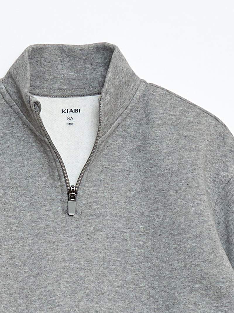 Ensemble sweat + jogging - 2 pièces Gris - Kiabi