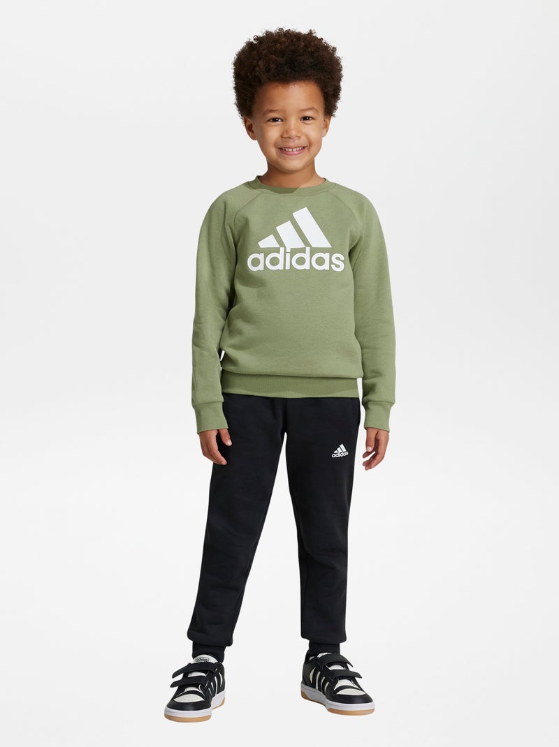 Ensemble sweat + jogging 'adidas' Vert - Kiabi