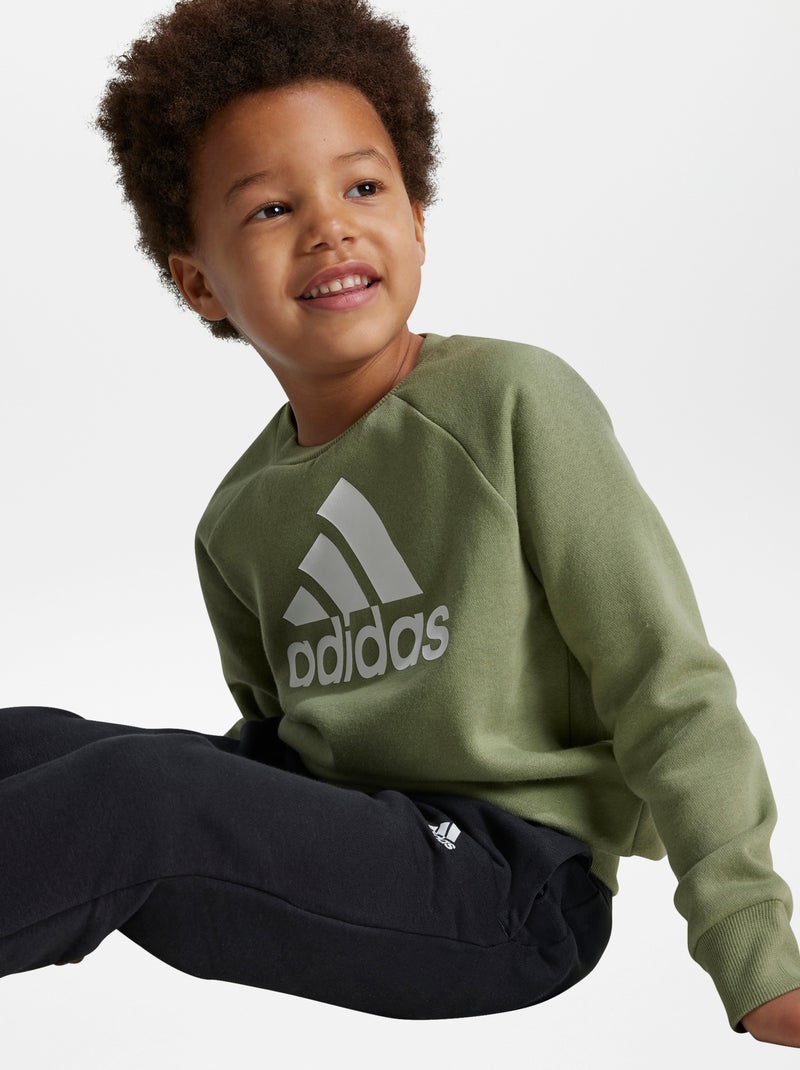 Ensemble sweat + jogging 'adidas' Vert - Kiabi