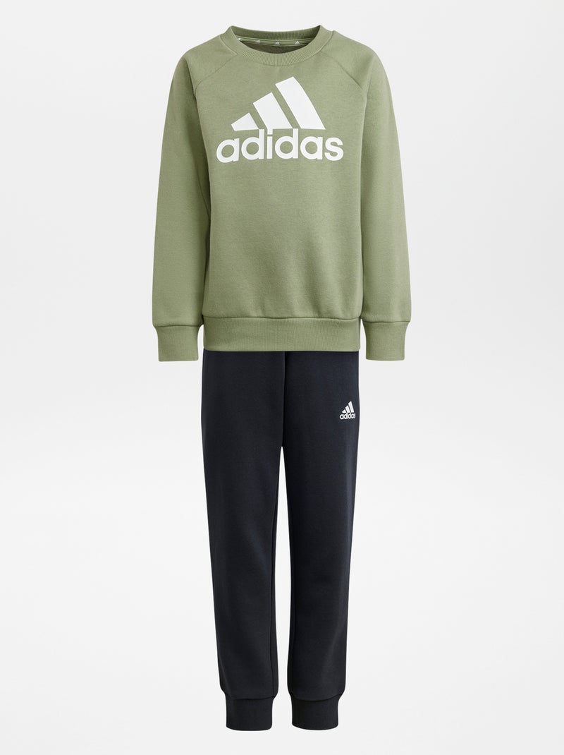 Ensemble sweat + jogging 'adidas' Vert - Kiabi