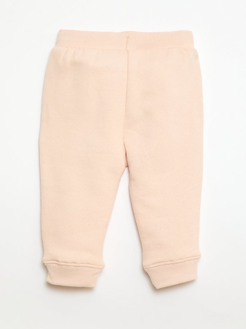 Ensemble sweat + jogging fantaisie Rose - Kiabi