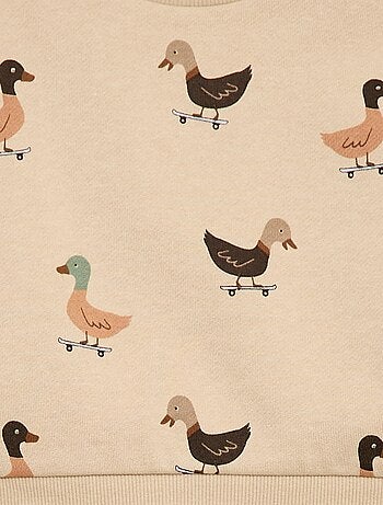 Ensemble sweat + jogging imprimé fantaisie - 2 pièces