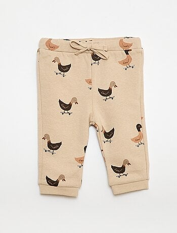 Ensemble sweat + jogging imprimé fantaisie - 2 pièces