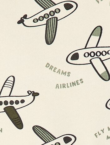 Ensemble sweat + jogging imprimé fantaisie - 2 pièces