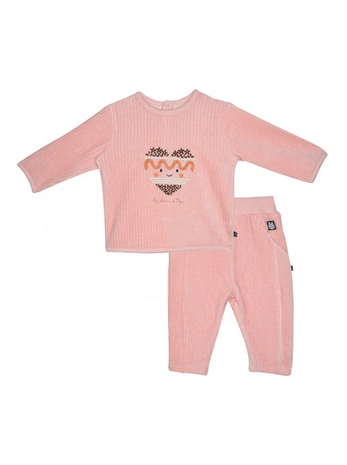 Ensemble sweat jogging phara maille - Kiabi