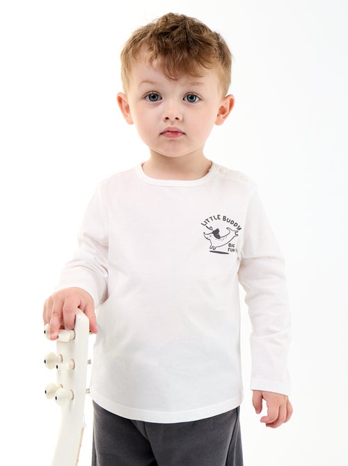 Ensemble sweat + jogging + t-shirt - 3 pièces - Kiabi