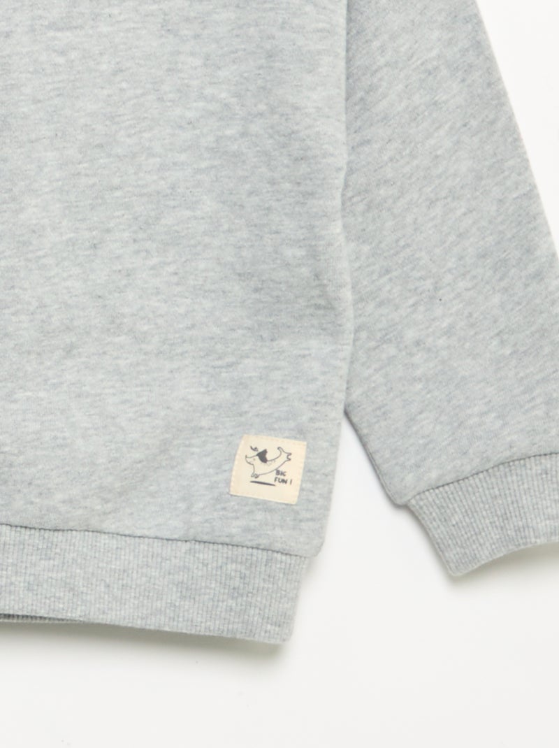 Ensemble sweat + jogging + t-shirt - 3 pièces Beige - Kiabi