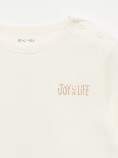 Ensemble sweat + jogging + t-shirt - 3 pièces - Kiabi