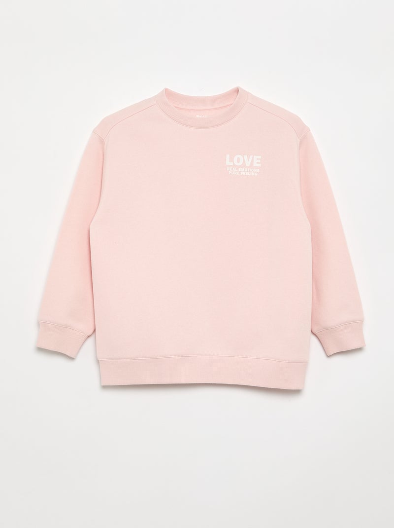 Ensemble sweat + legging - 2 pièces Rose - Kiabi