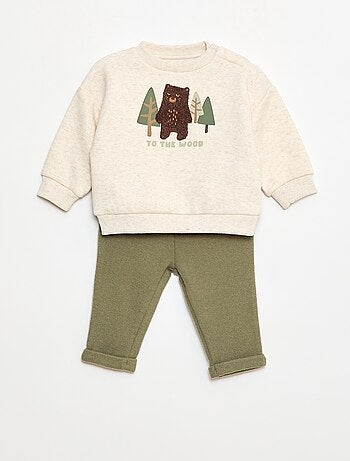 Ensemble sweat + legging animé