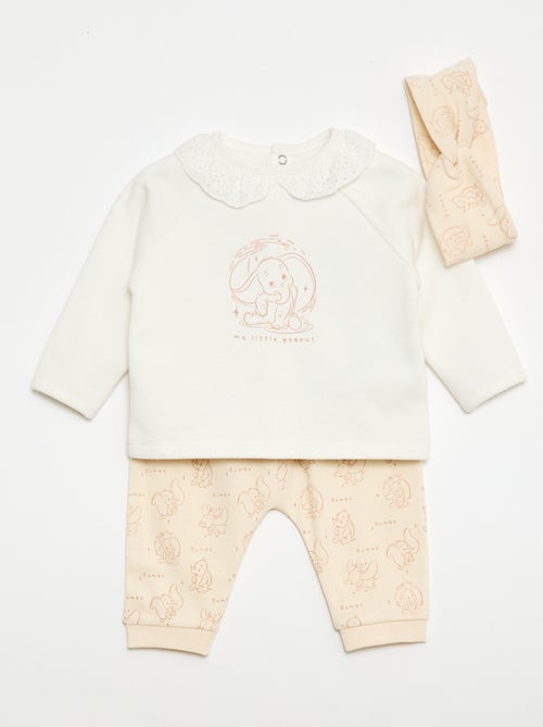 Ensemble Sweat + legging + bandeau 'Dumbo' - 3 pièces - Kiabi