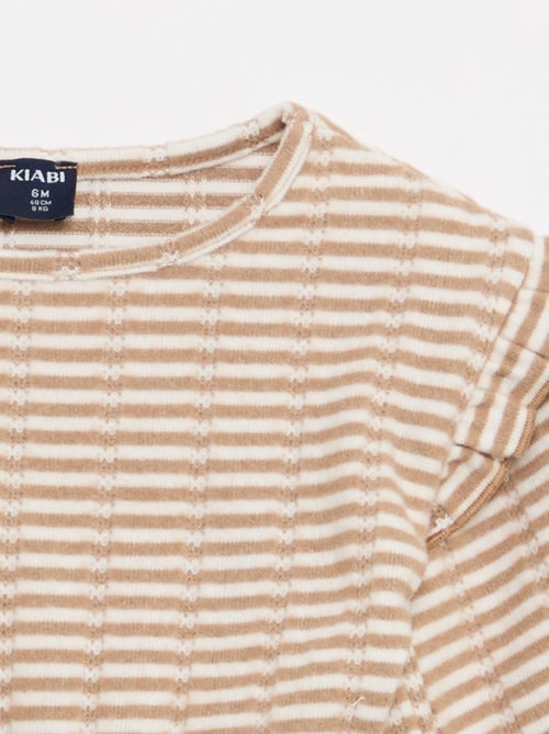 Ensemble sweat + legging bicolore - Kiabi