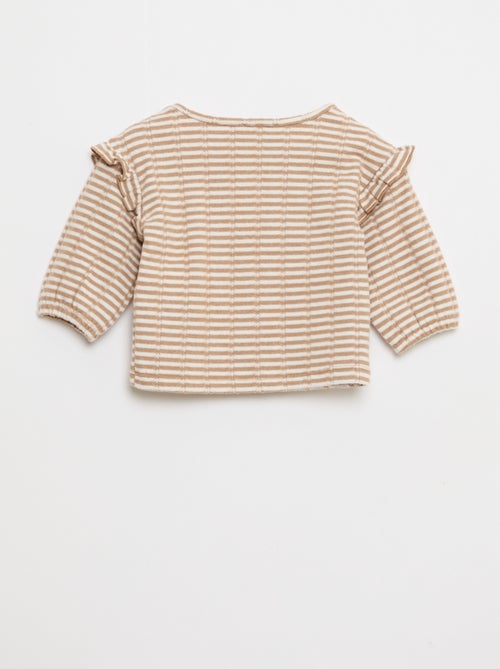 Ensemble sweat + legging bicolore - Kiabi