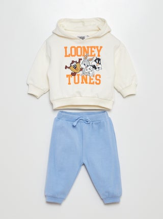 Ensemble sweat + legging côtelé 'Looney Toons' - 2 pièces