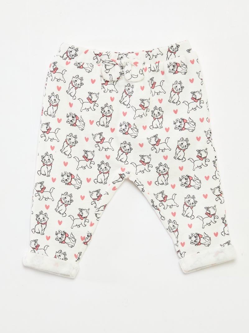 Ensemble sweat + legging 'Disney' 'Marie' Beige - Kiabi