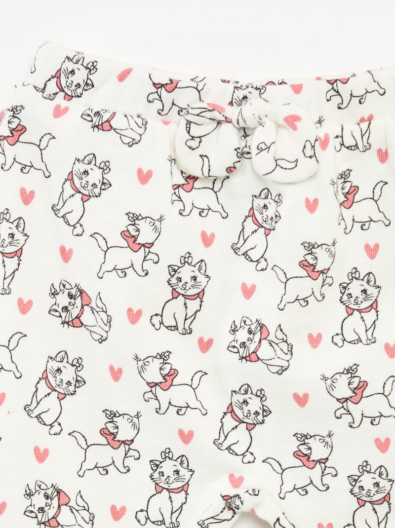 Ensemble sweat + legging 'Disney' 'Marie' Beige - Kiabi