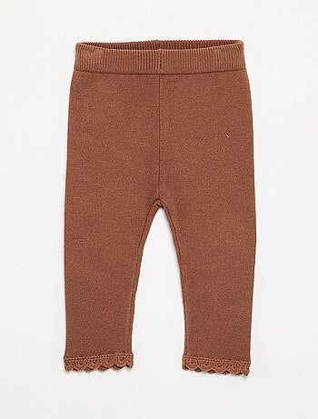 Ensemble sweat + legging en maille compact - 2 pièces