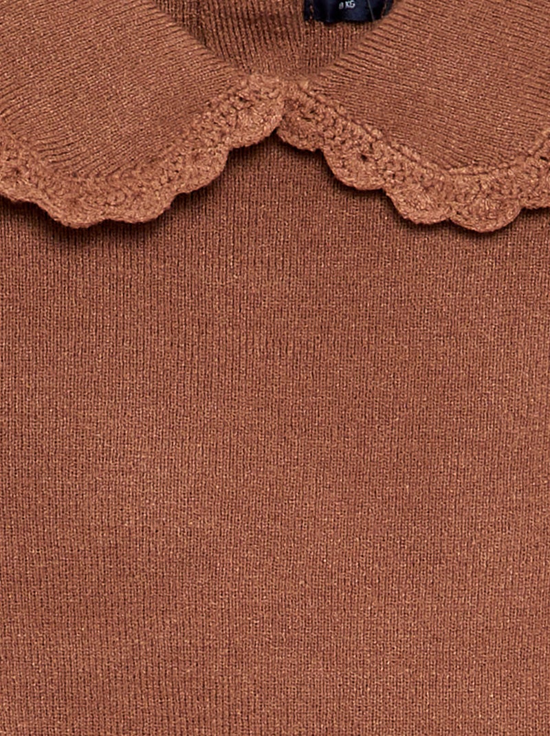 Ensemble sweat + legging en maille compact - 2 pièces Marron - Kiabi