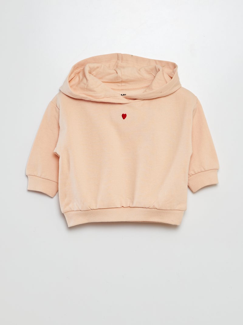 Ensemble sweat + legging gaufré - 2 pièces Beige - Kiabi