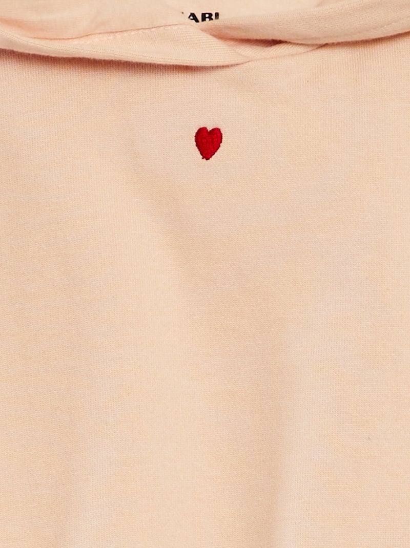 Ensemble sweat + legging gaufré - 2 pièces Beige - Kiabi